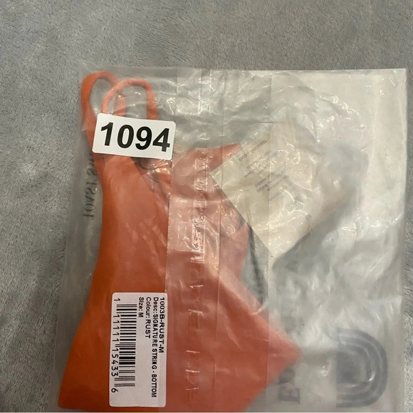 New! Toast Swim x Free People Signature String Bottom Rust 21094 - Picture 8 of 8